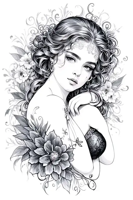 "nympho" "sissy" "boy" "slut" tattoo design idea