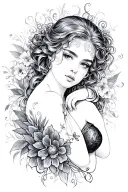 "nympho" "sissy" "boy" "slut" tattoo design idea