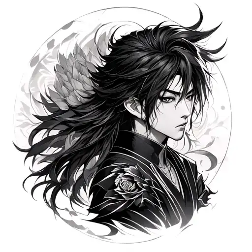 Yami Sukehiro tattoo design idea