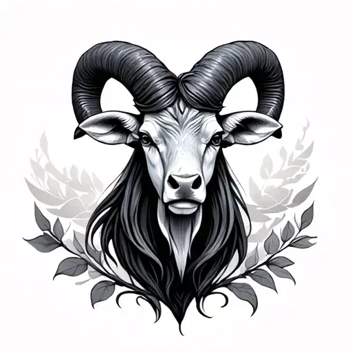 Aries Taurus tattoo design idea