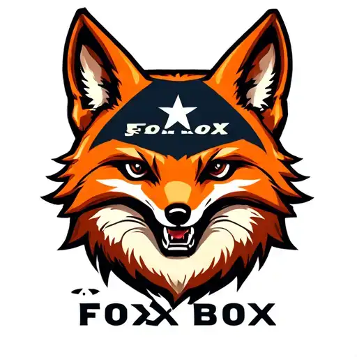 "Fox Box" "Fox Box" Product logo for a mobile satelite battery pack for the military. tattoo design idea