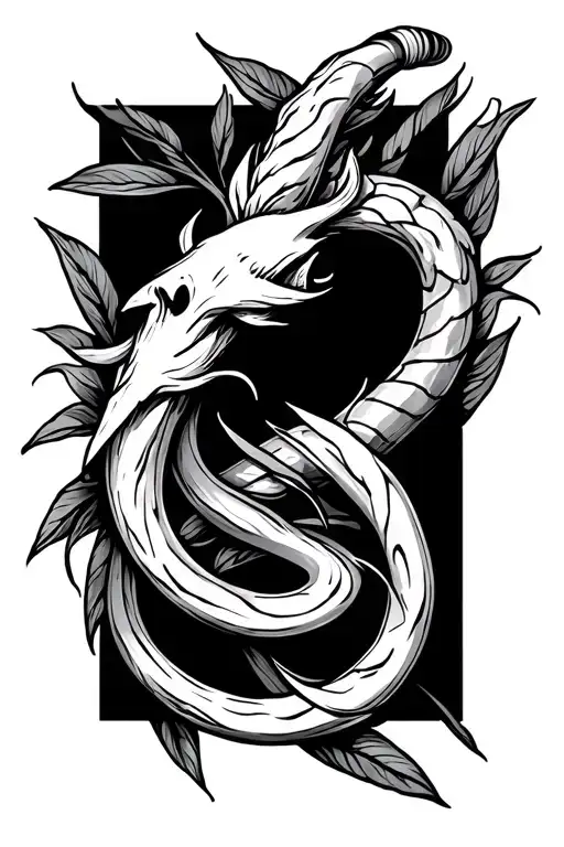 Mauis hook intertwined tattoo design idea