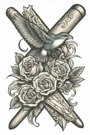 carpentry inspired tattoo tattoo design idea