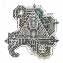 alice in chains tattoo design idea