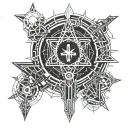 alice in chains tattoo design idea