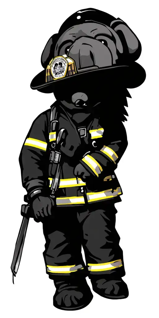 create a dallas texas sleeve tattoo with firefighter and paramedic designs along with kaws bear and things about honor a tattoo design idea