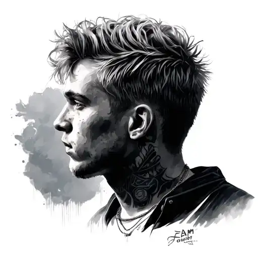 Sam Fender tattoo design idea