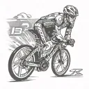 70.3 ironman triathlon tattoo design idea