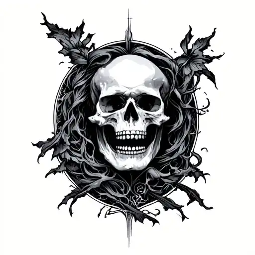 valley of the shadow of death tattoo design idea