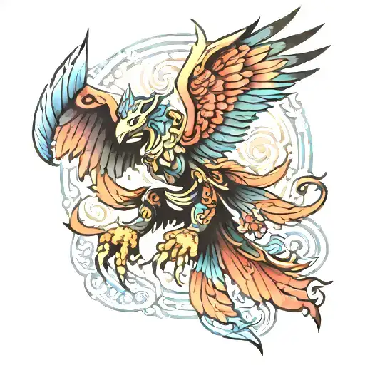garuda tattoo design idea