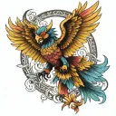garuda tattoo design idea