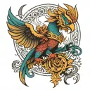 garuda tattoo design idea
