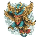 garuda tattoo design idea