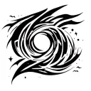 comet tattoo design idea