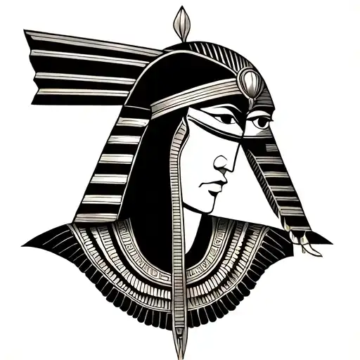 Thoth Egyptian God tattoo design idea