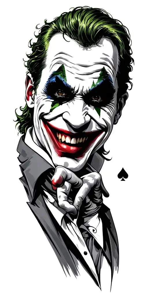joker cards joker smile stilleto hahaha joker tattoo tattoo design idea