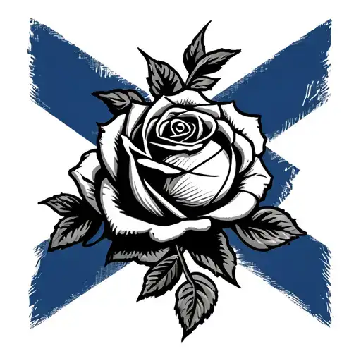 Rose Dominican Republic flag Iversen 1989 basketball tattoo design idea