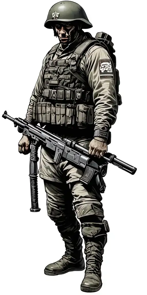 for military Russia from a storming company tattoo design idea