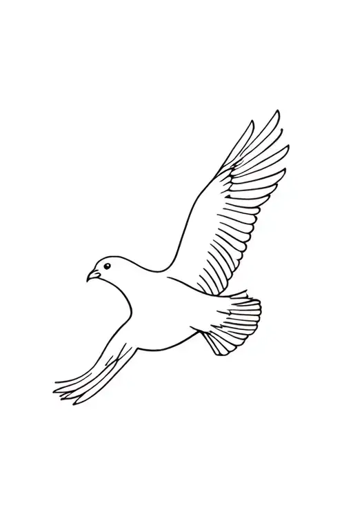 kea bird flying bird tattoo design idea