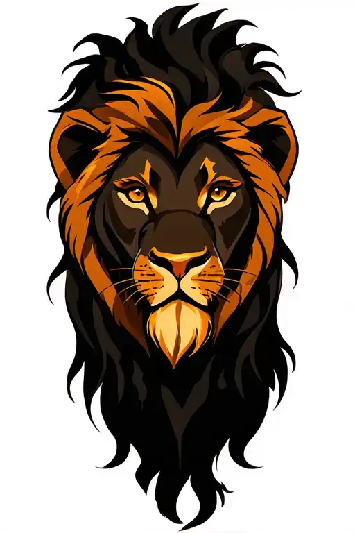Lion King tattoo design idea