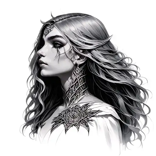 Throne Of Glass tattoo design idea