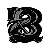 cursive upper case B with Infiniti symbol intertwined tattoo design idea