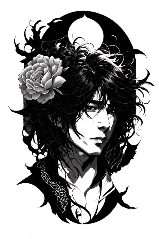 solo leveling sung jin woo tattoo design idea