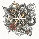 math difference sign tattoo tattoo design idea