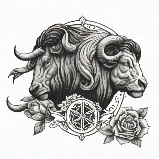 Taurus Gemini Leo tattoo design idea