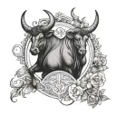 Taurus Gemini Leo tattoo design idea