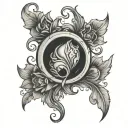 Vaginal tattoo design idea