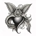 Vaginal tattoo design idea