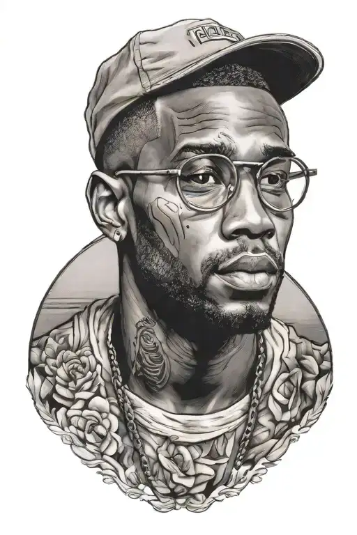 Blonde by Frank Ocean tattoo design idea