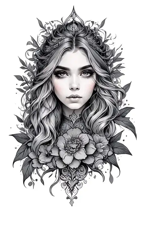 Yliana Arya tattoo design idea