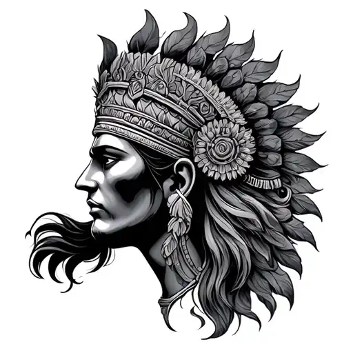Mahabharat tattoo design idea