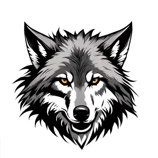 Mongolian warrior arm closure tattoo wolf tattoo design idea