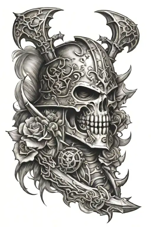 Warhammer tattoo design idea