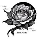 Isaiah 41:10 tattoo design idea