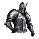 Gladiator Armor tattoo design idea