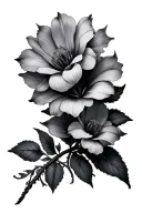 arm tattoo rare flowers tattoo design idea