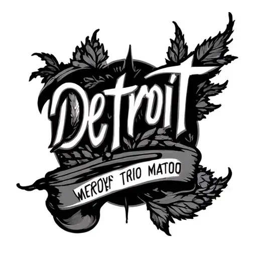 Detroit tattoo design idea