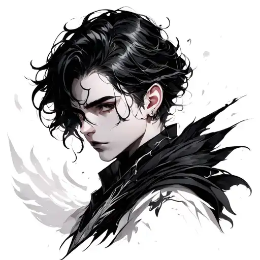 solo leveling anime tattoo design idea