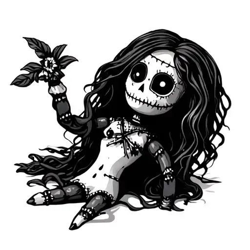 Voodoo Doll tattoo design idea