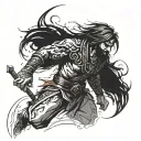 dahaka character prince of persia warrior within tattoo design idea
