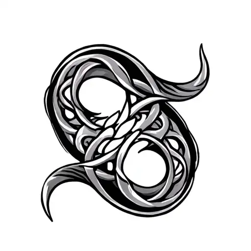 Taurus and Pisces Celtic tattoo design idea