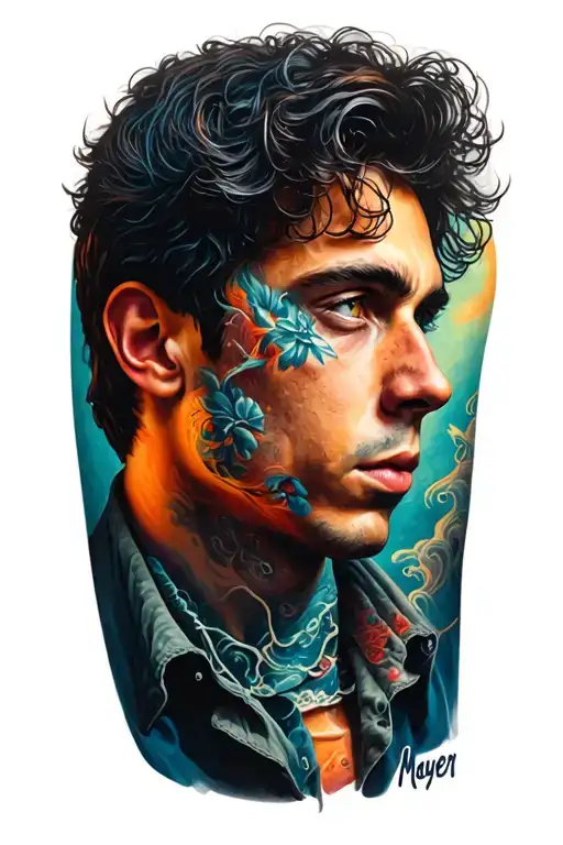 John Mayer tattoo design idea