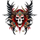 Belial tattoo design idea