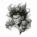 baki Hanma tattoo design idea