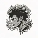 baki Hanma tattoo design idea