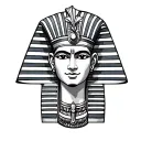 King Tut tattoo design idea
